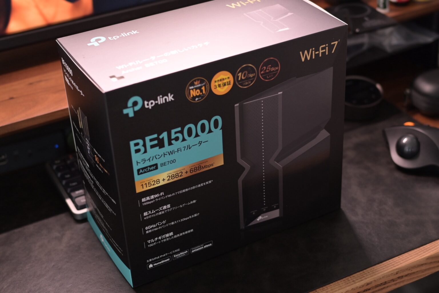 【使ってみた】TP-Link Archer BE700｜10Gbps対応のWi-Fi 7ルーターで家のネット環境を改善してみた | なんぶろ